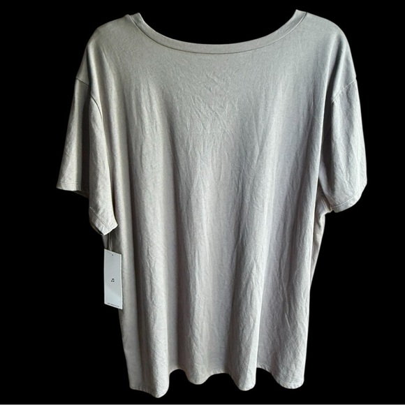 Journey Relaxed Fit Cotton Yoke Slash Tee - NWT - Picture 5 of 5